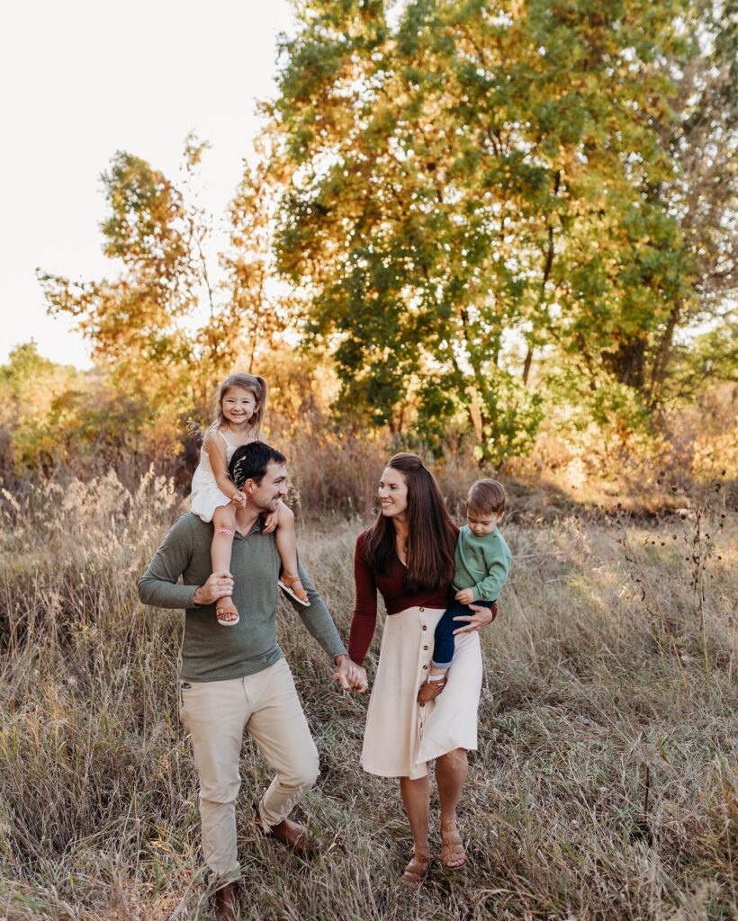 Outdoor Happy Family 