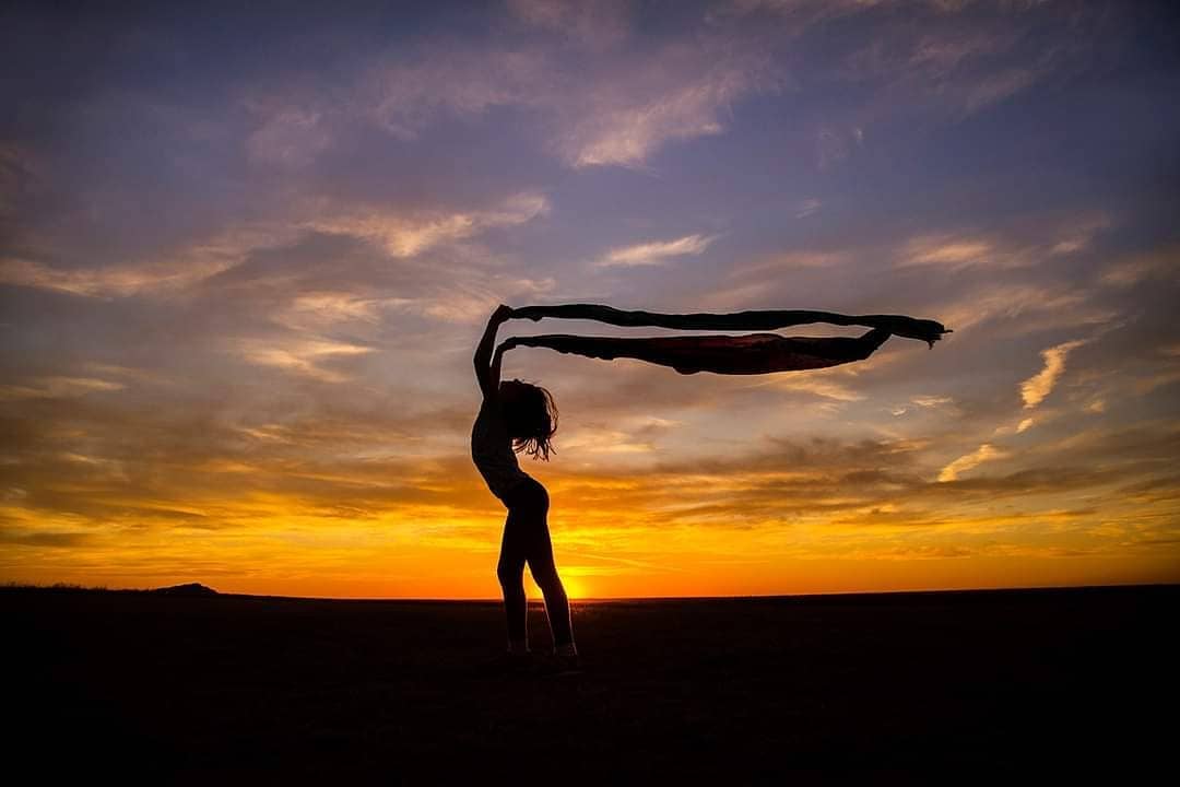 Silhouette Shots at Sunset