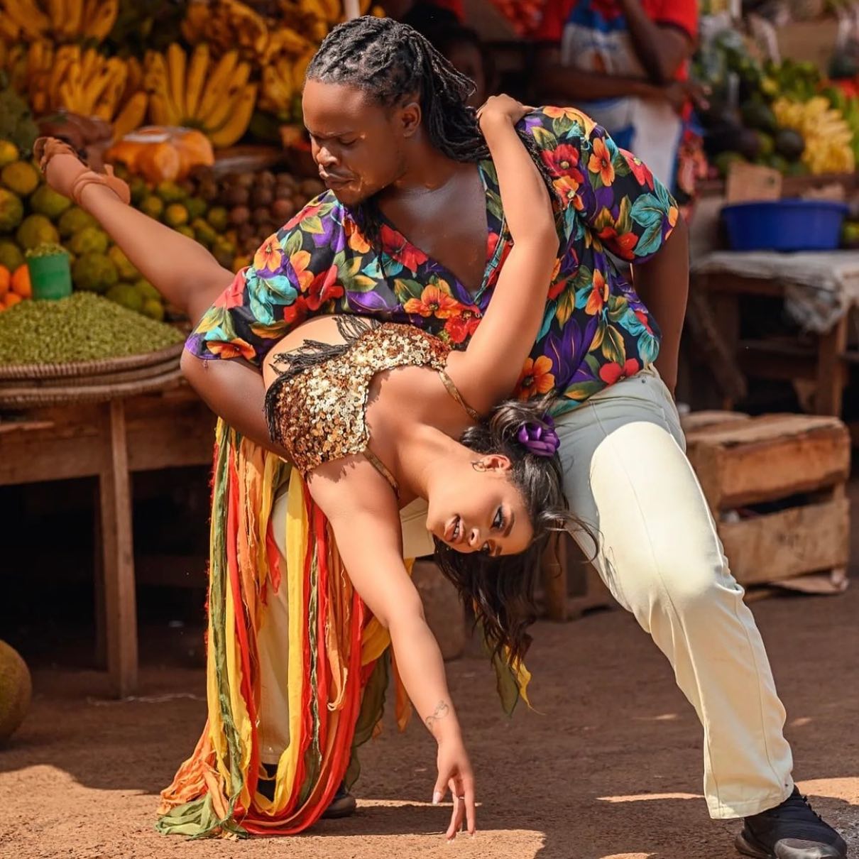 African Dance Pose