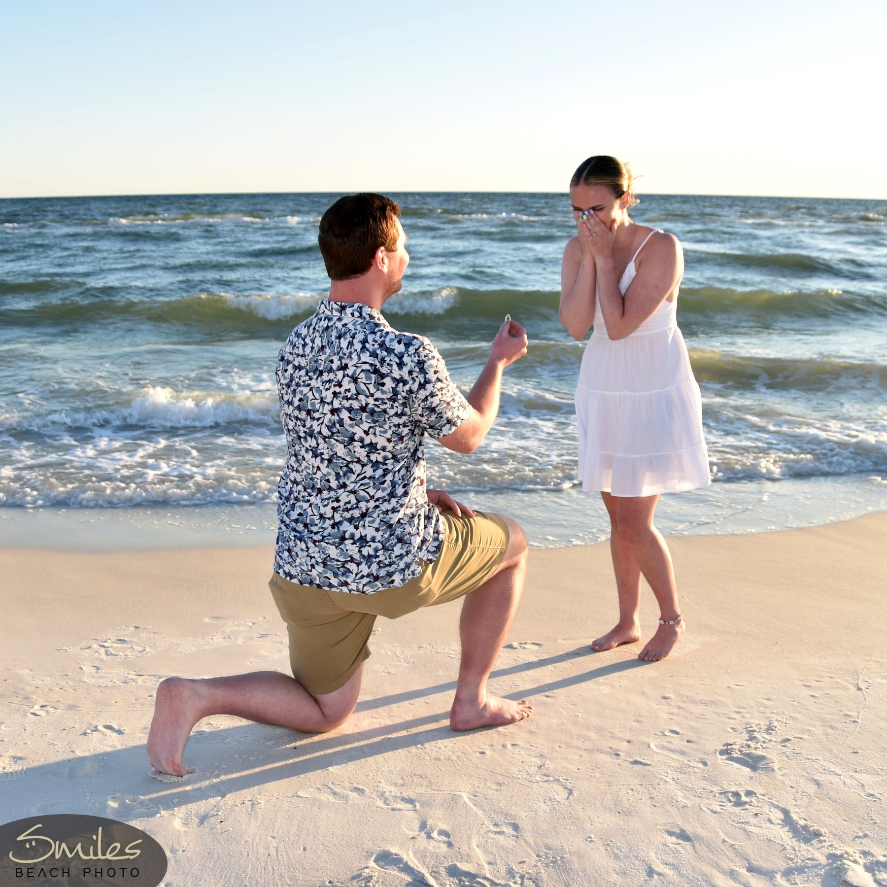 Proposing At The Beach