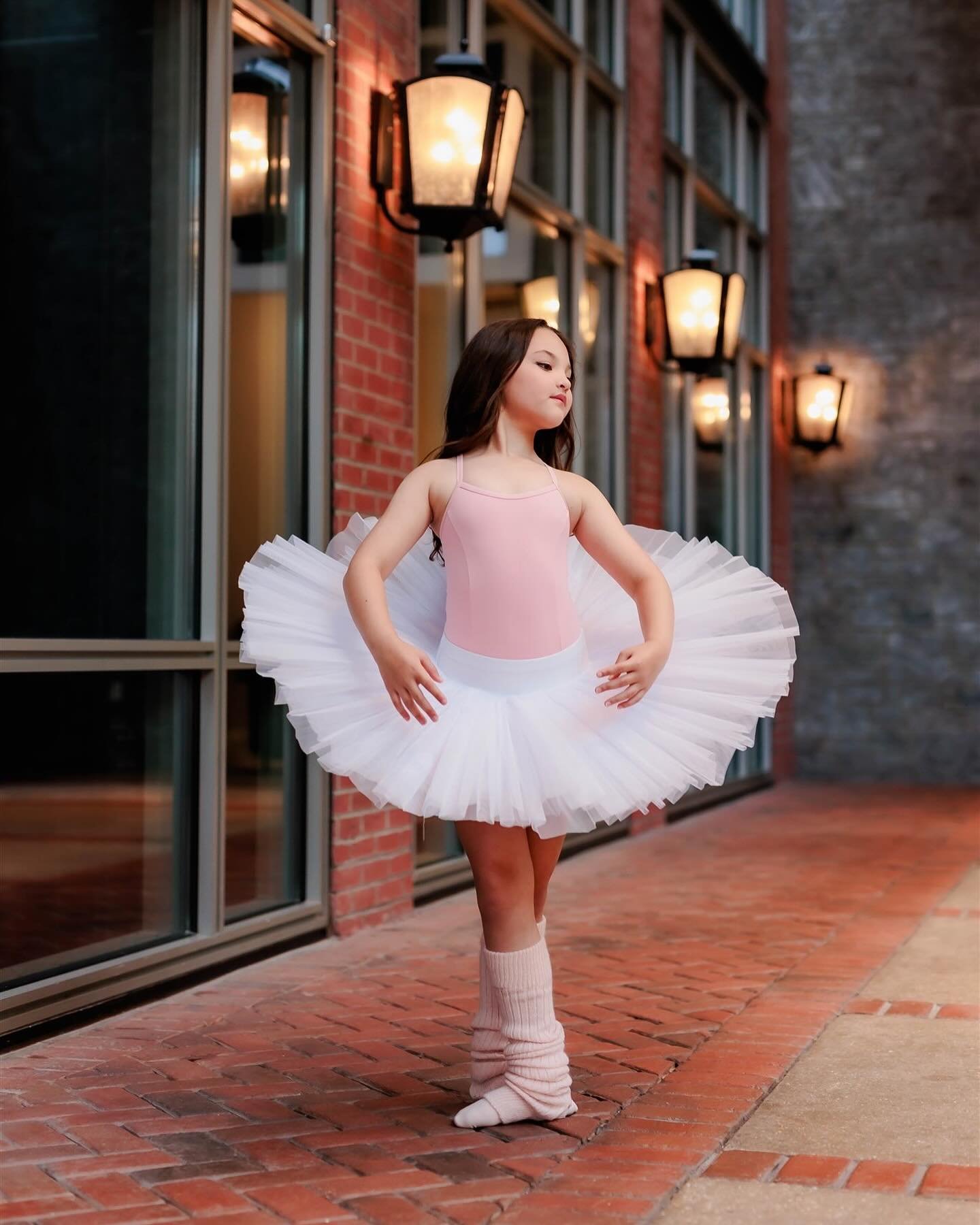 Ballet In Tutu Dress