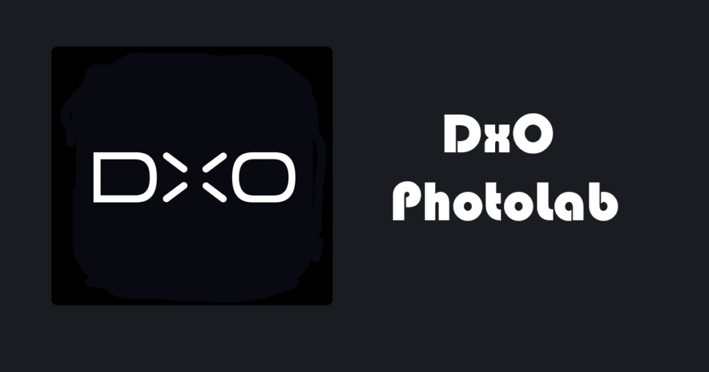 DxO PhotoLab