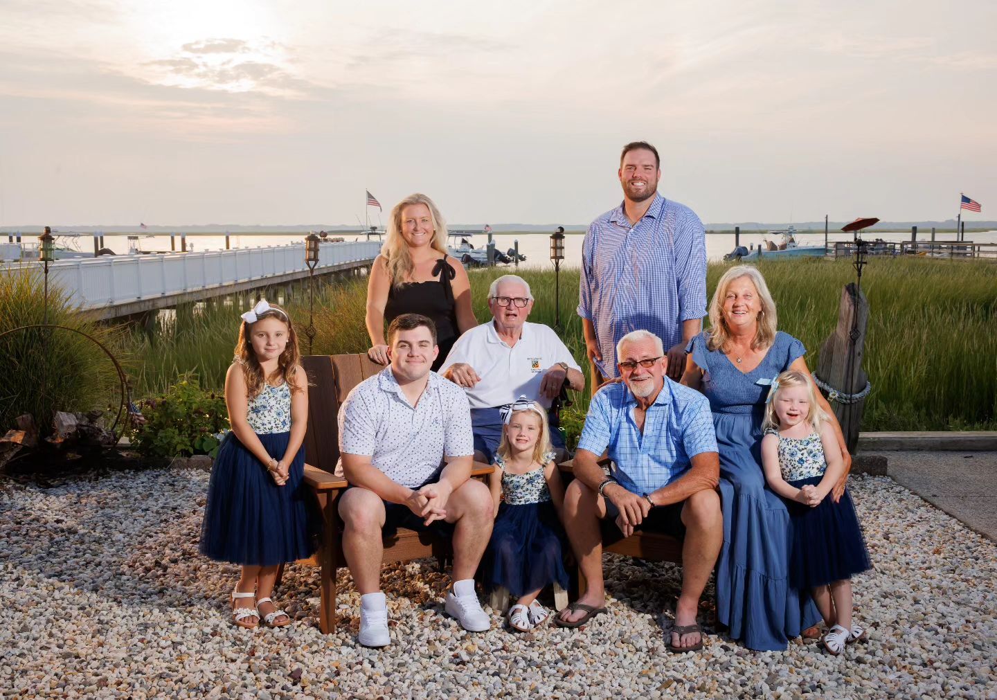 Family Sitting Together