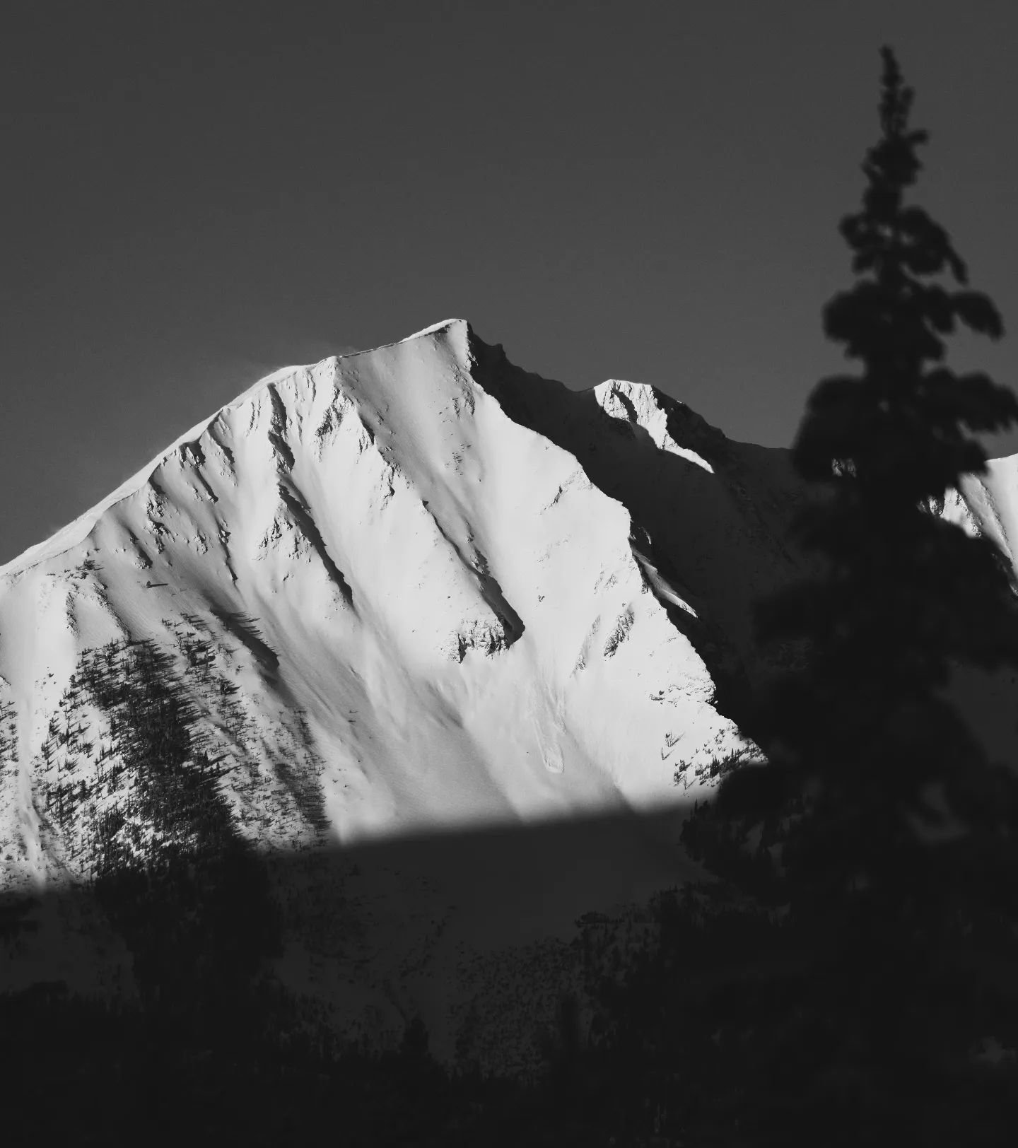 Snowy Mountain Peaks