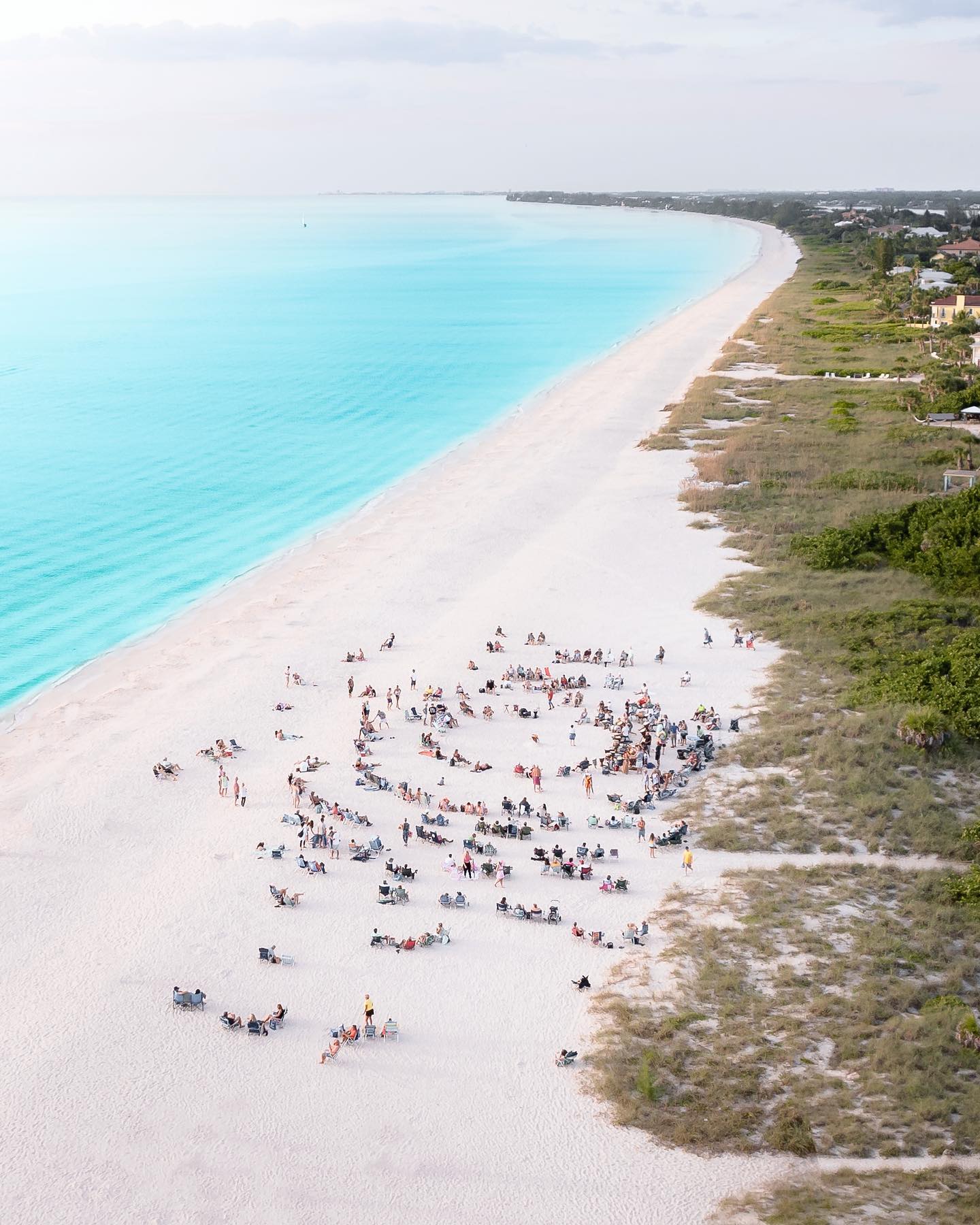 Beach Top View