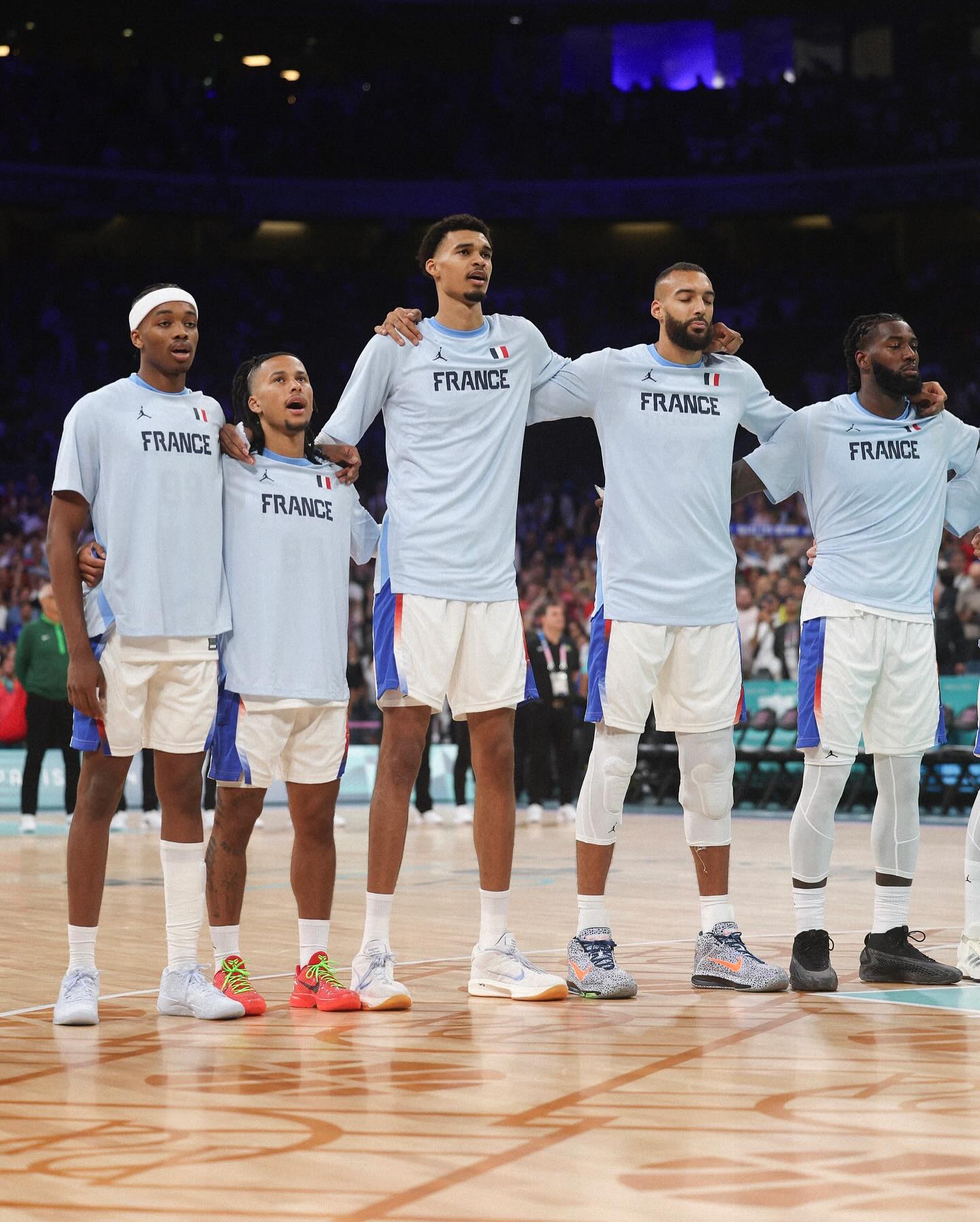 Group Basketball Shot