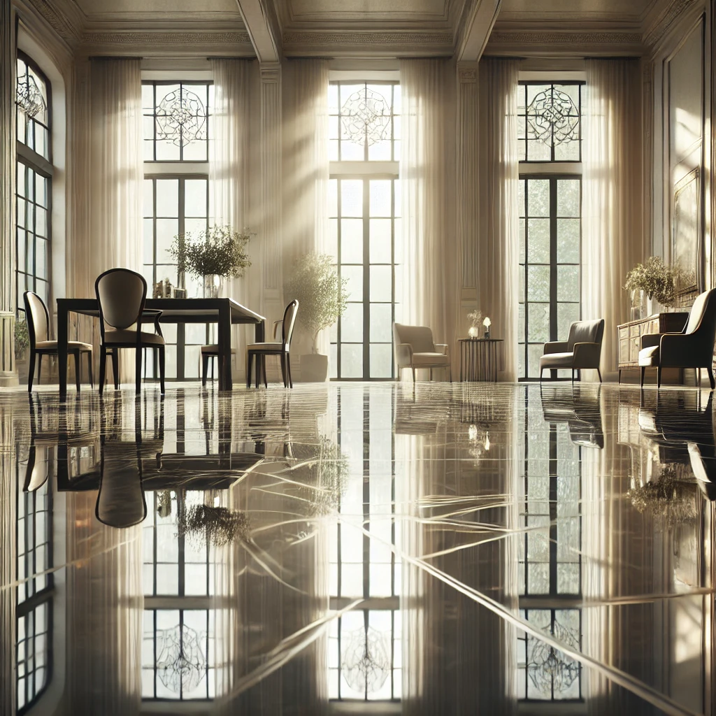 Reflections In Polished Floors