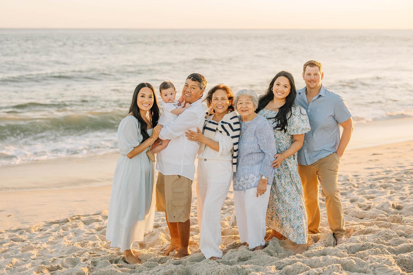 Beachfront Family Portrait