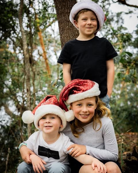 Festive Santa Hat Portrait