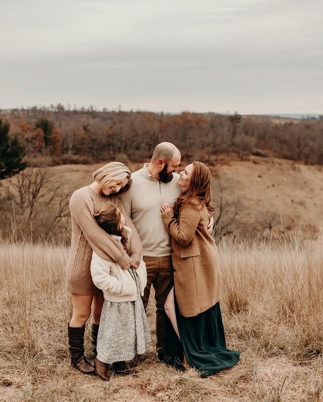 Intimate Outdoor Family Portrait