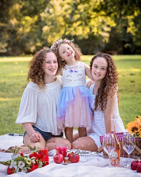 New Year Picnic Portraits