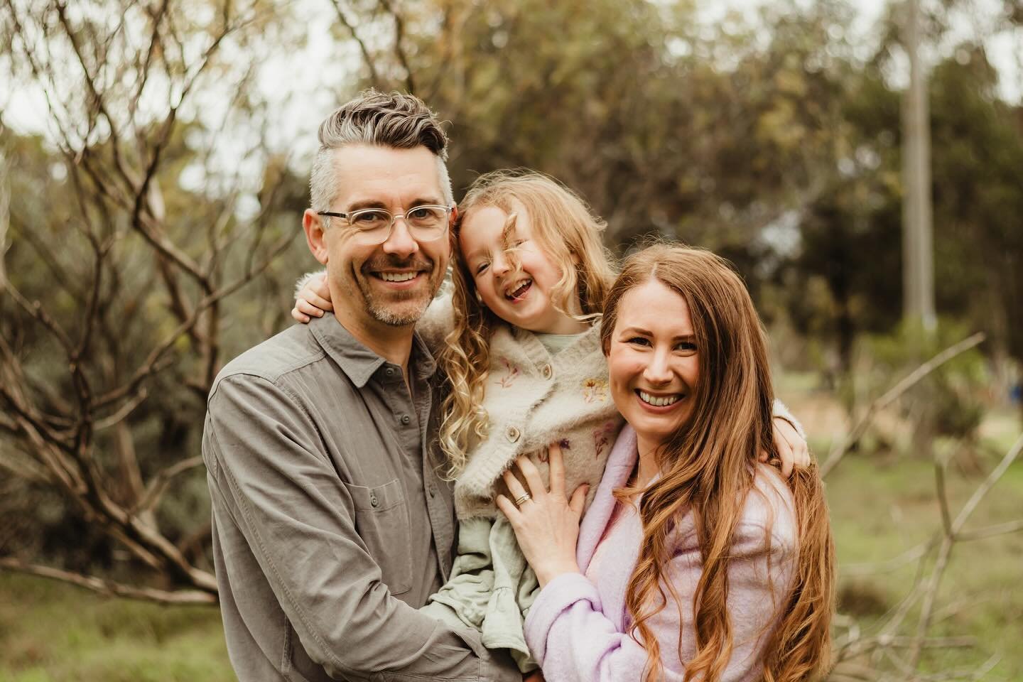 Rustic Outdoor Family Portrait