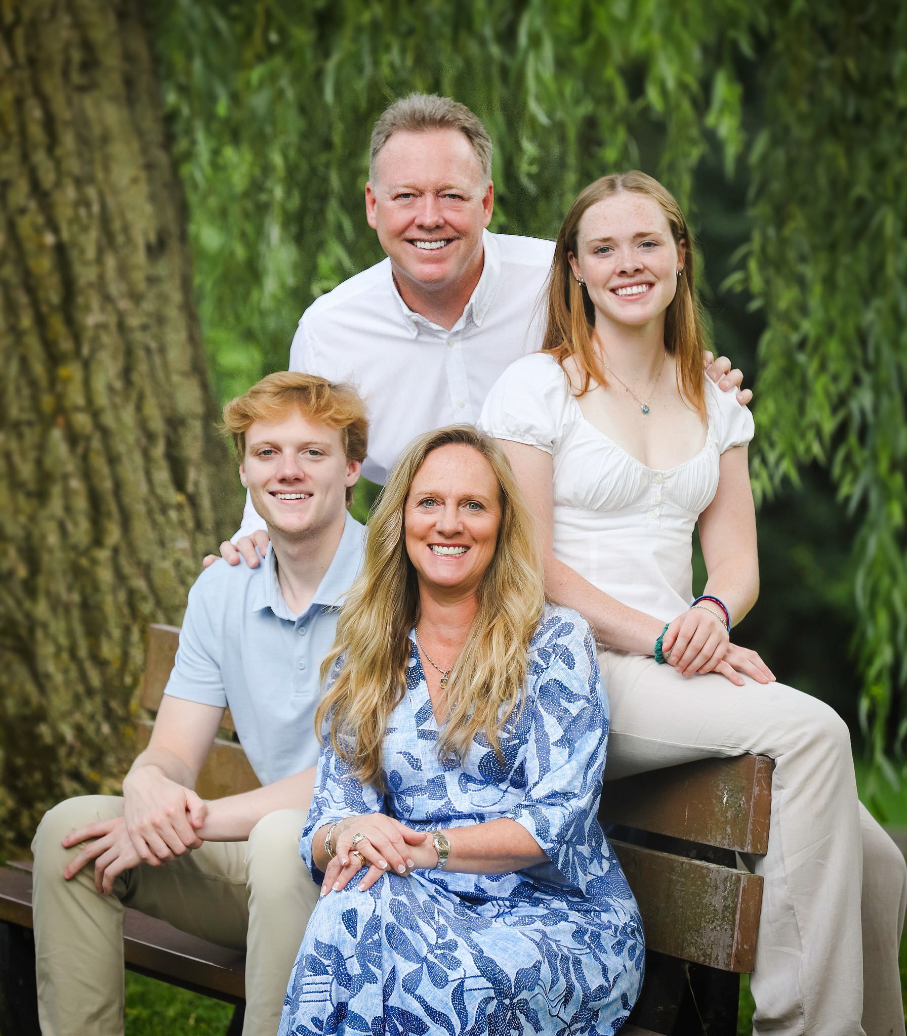 Traditional Park Family Portrait