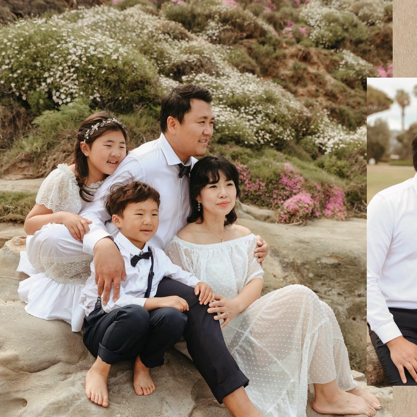 Family-Centered Anniversary Photoshoot Idea