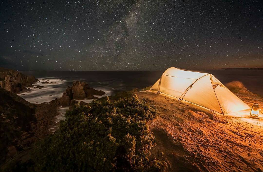 Starlit Escape Night Photography Idea