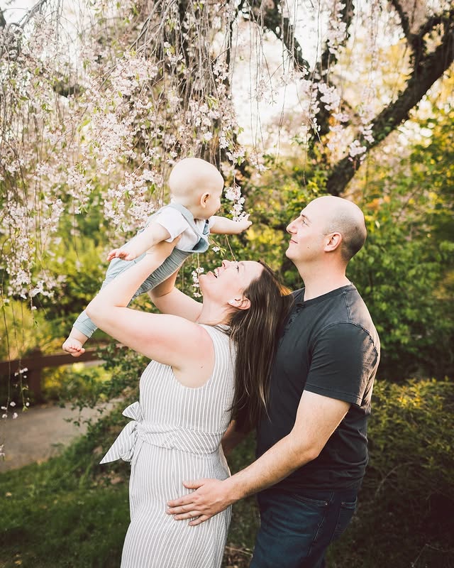 Springtime Family Joy Photoshoot