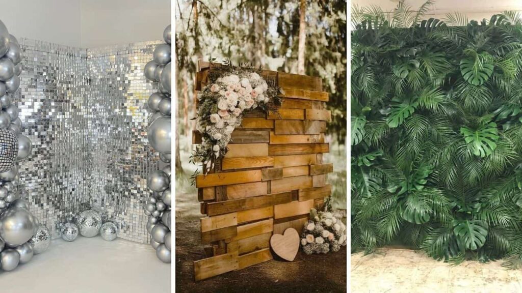360 photo booth backdrop ideas