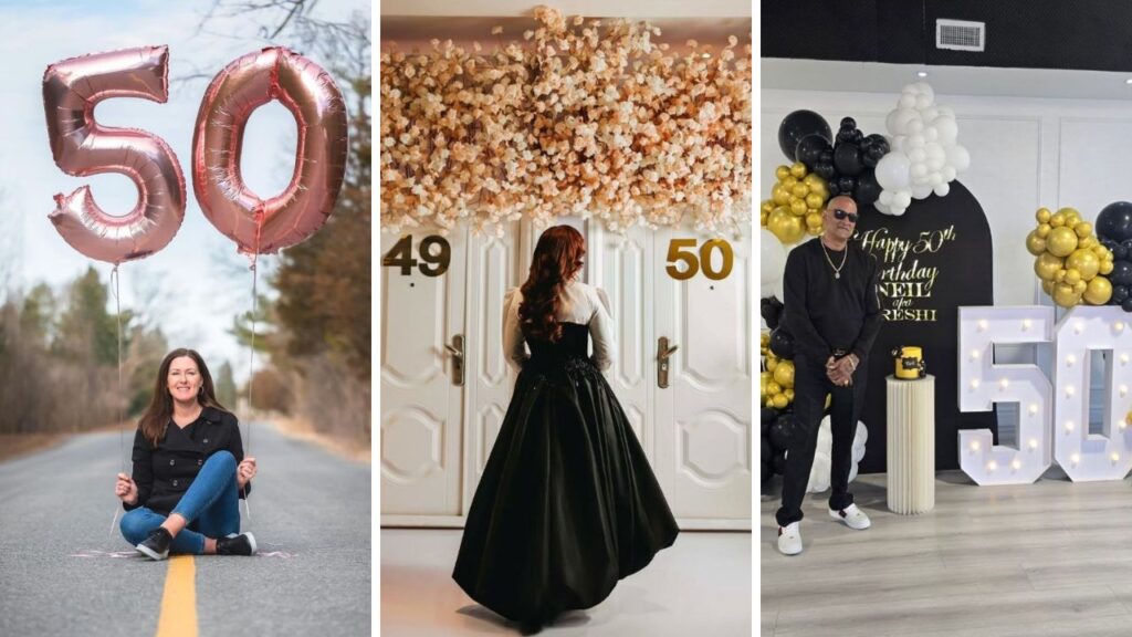 50th birthday photoshoot ideas