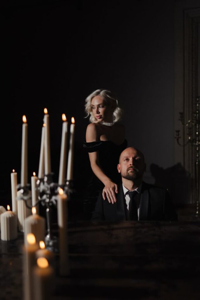 Candlelit Dinner Editorial