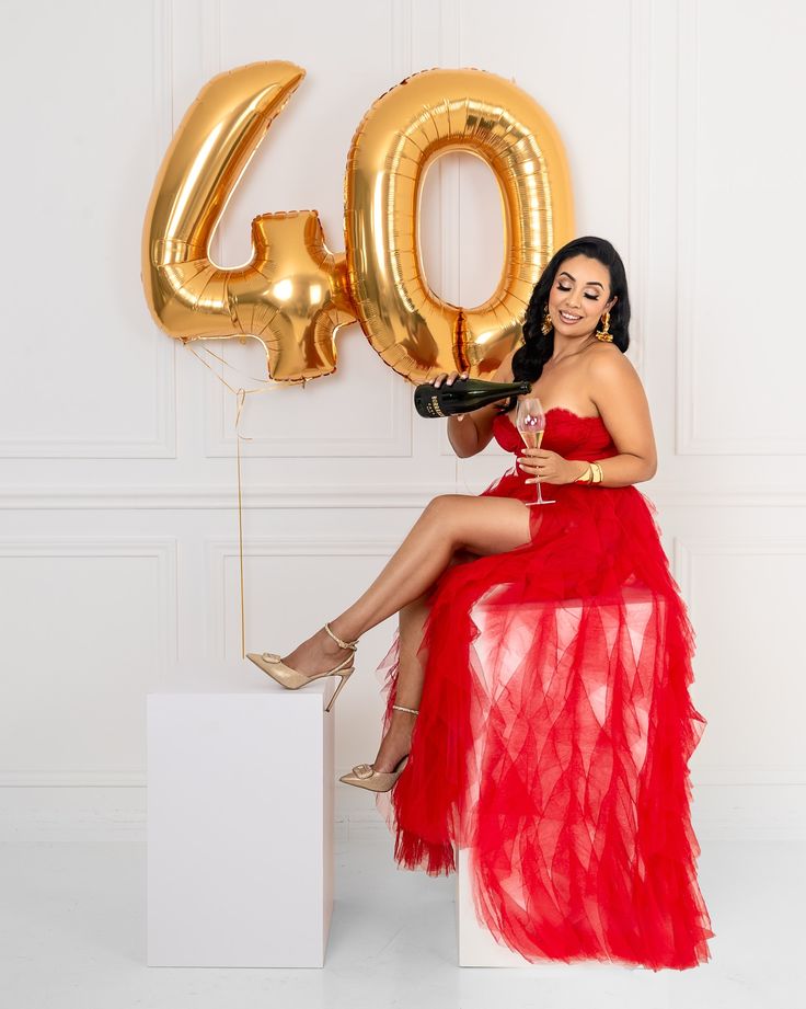 Bold Red Dress Editorial