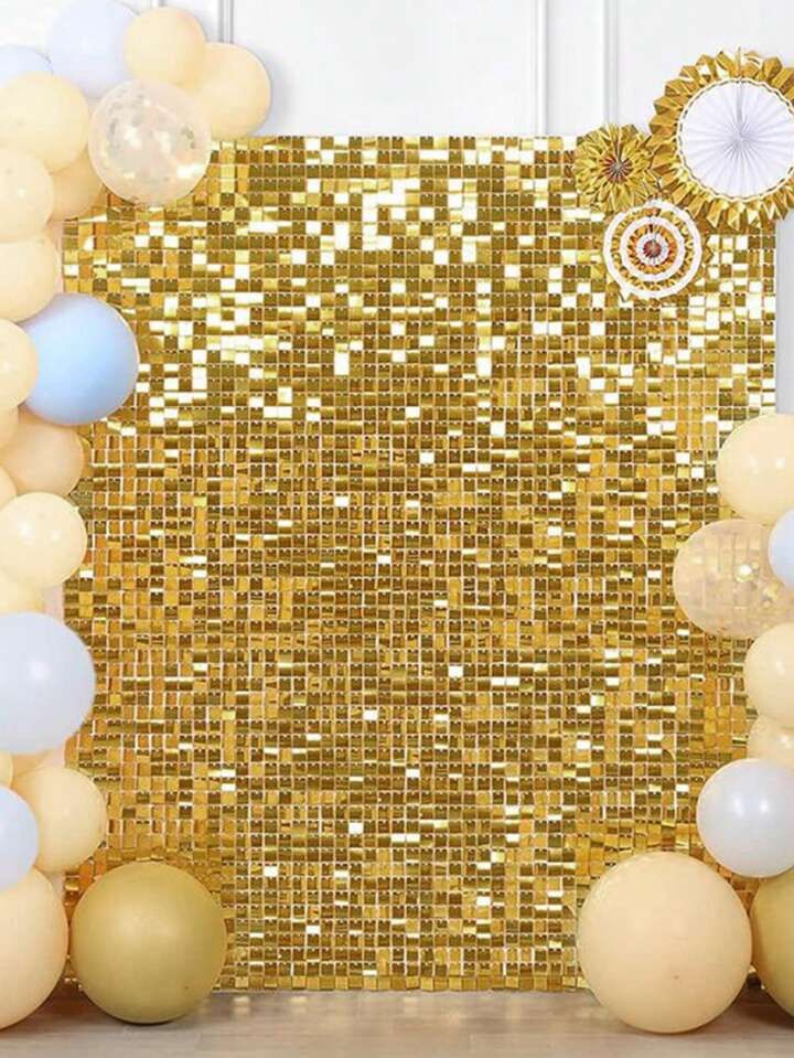 Champagne Gold Sequin Wall