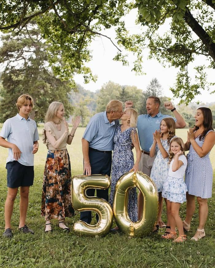 50th anniversary photoshoot ideas