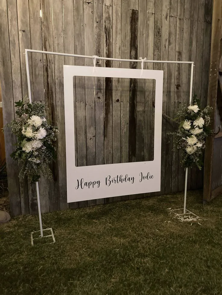 birthday photo booth ideas