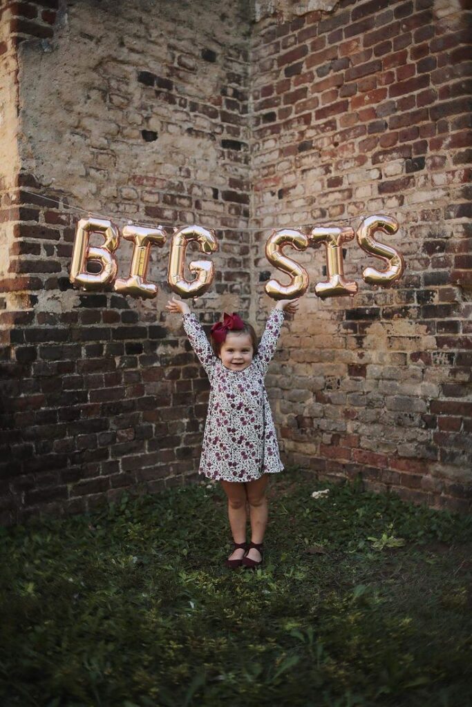 big sister announcement photo ideas
