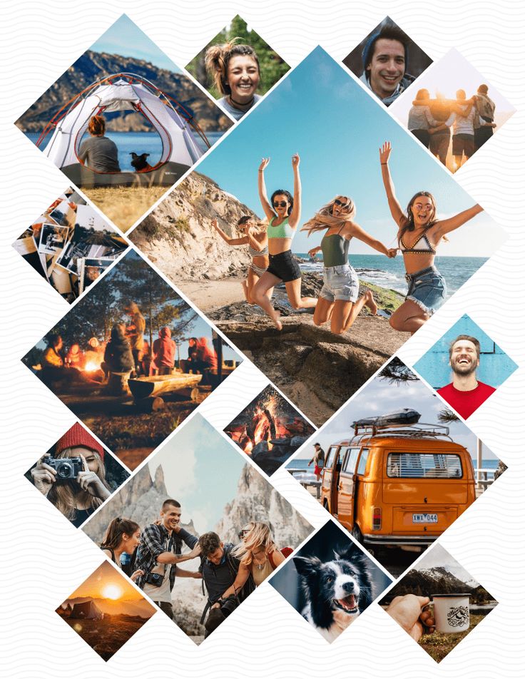 cool photo collage ideas
