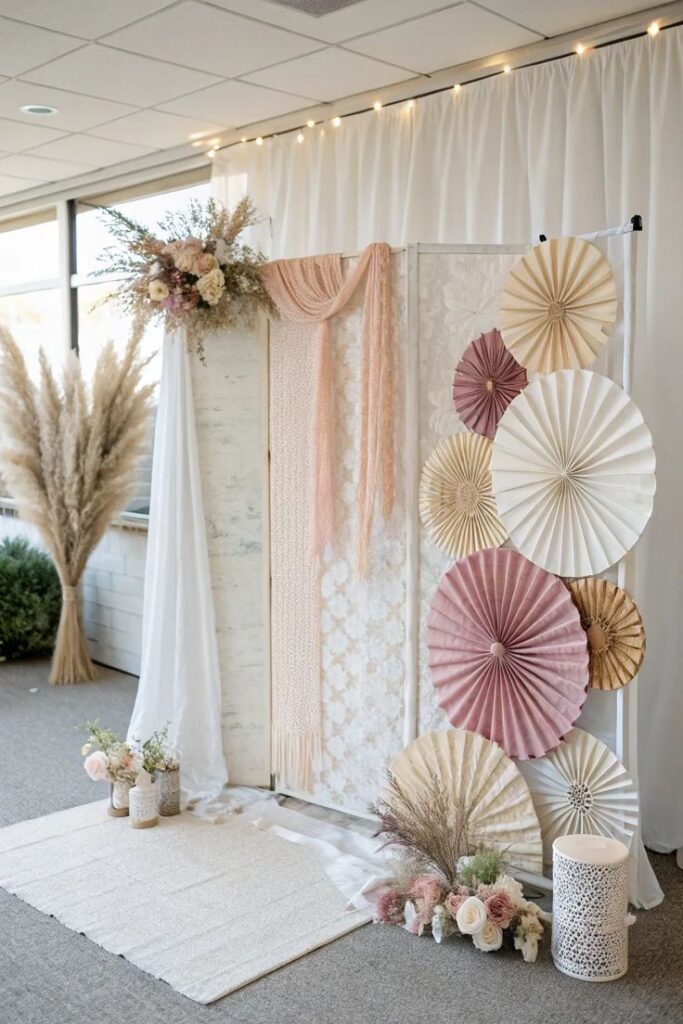 baby shower photo backdrop ideas