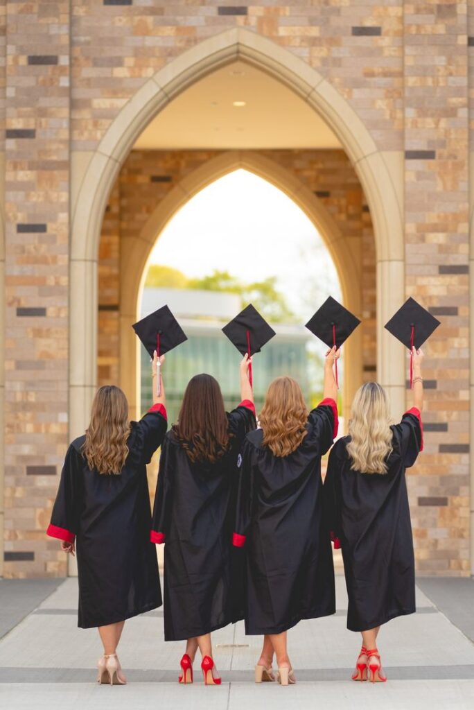 cap and gown photo ideas