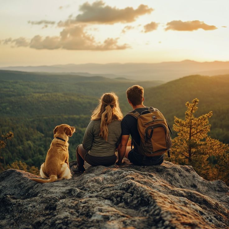 couple and dog photo ideas