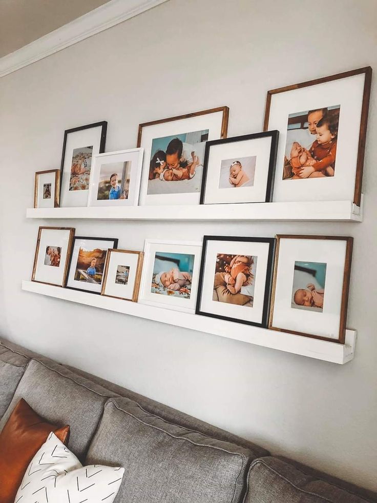 baby photo wall ideas