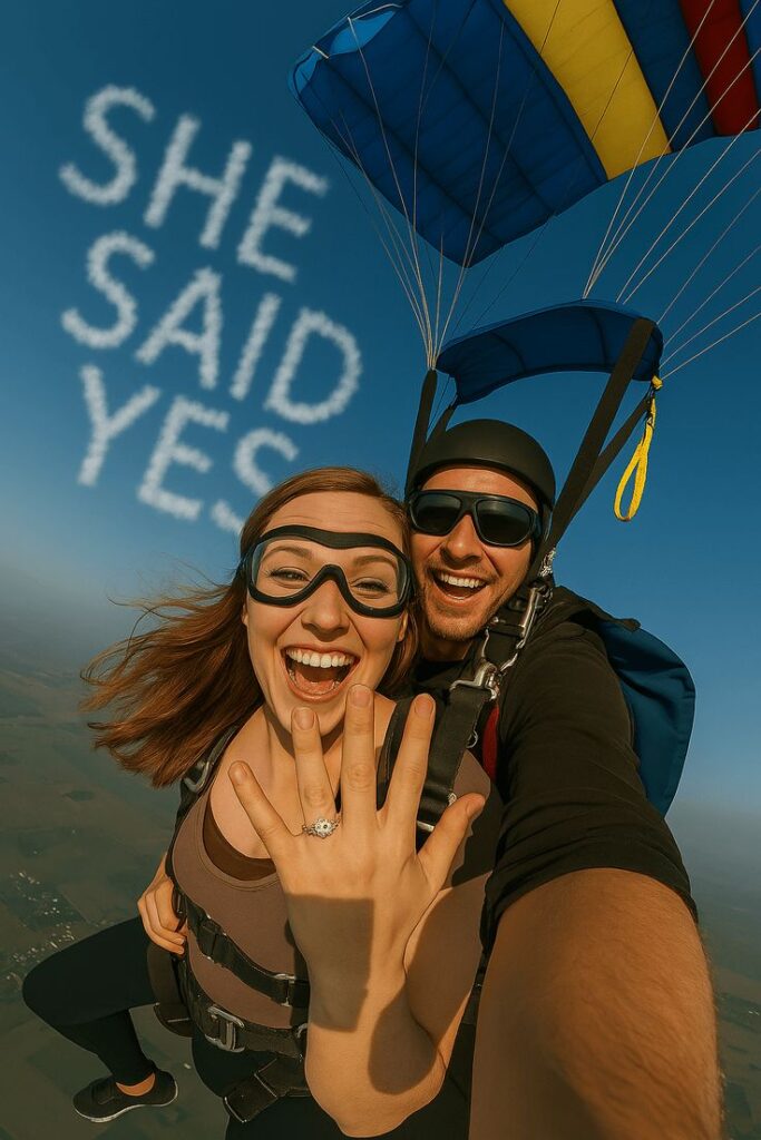 unique engagement photo ideas