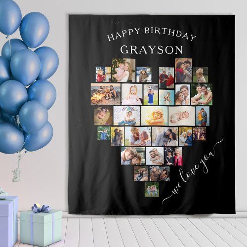 birthday photo collage ideas