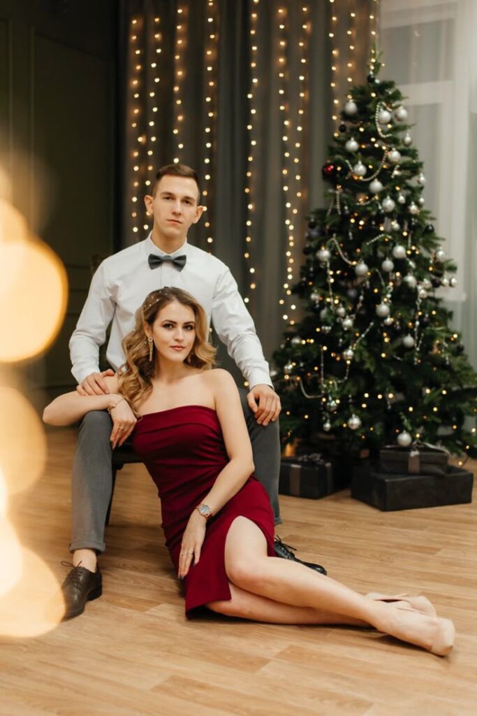 couple christmas photo ideas