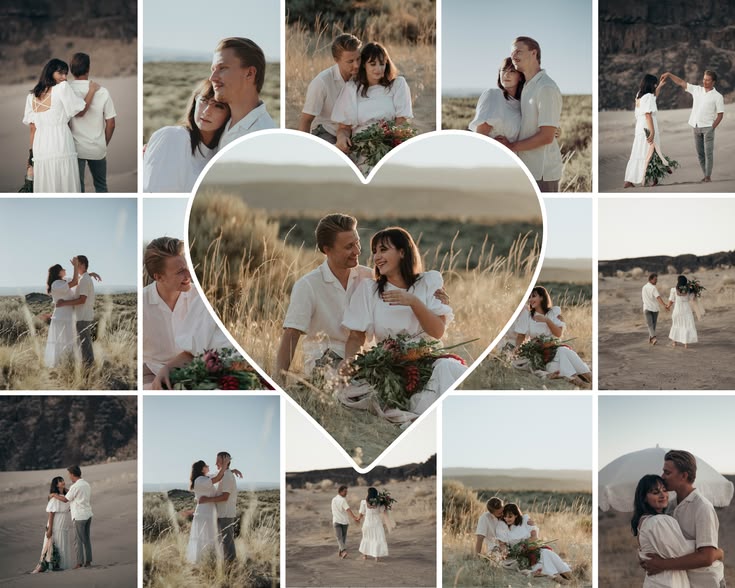 couple photo collage ideas