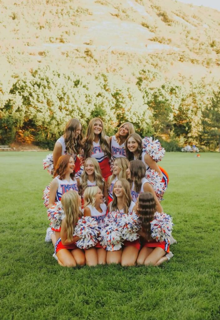 cheer photo ideas