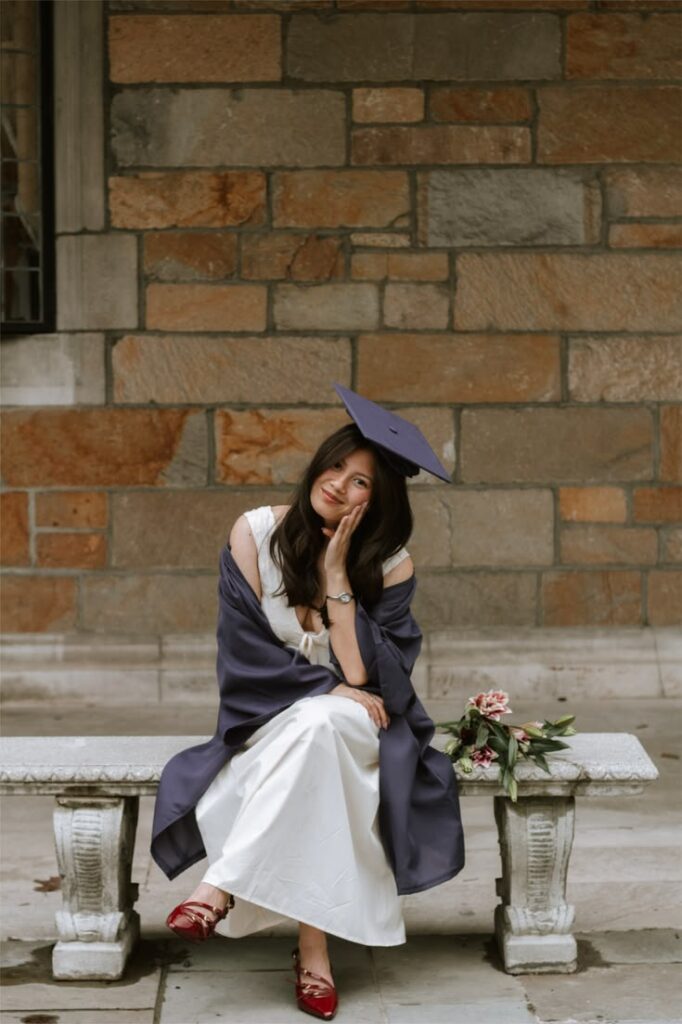 cap and gown photo ideas