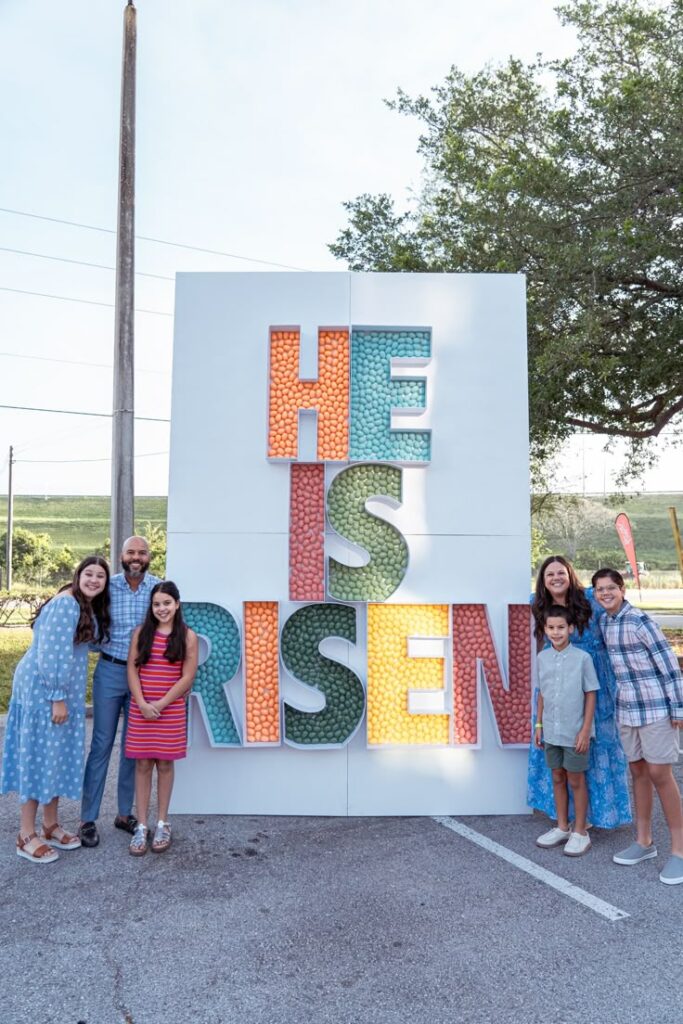 church easter photo booth ideas