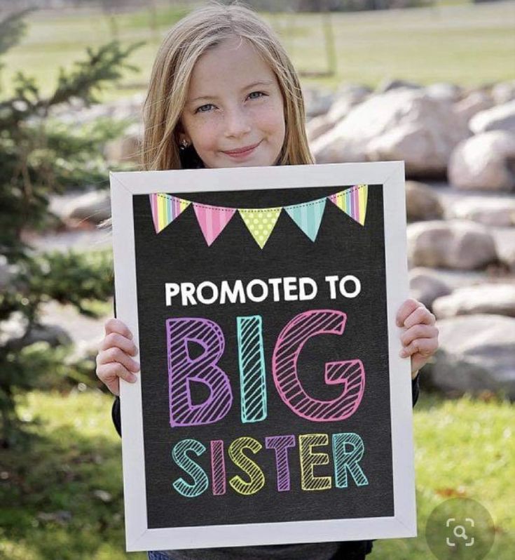 big sister announcement photo ideas