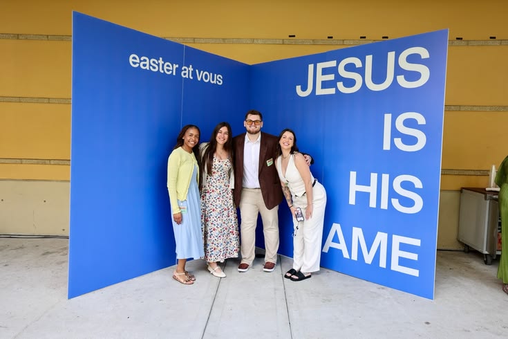 church easter photo booth ideas