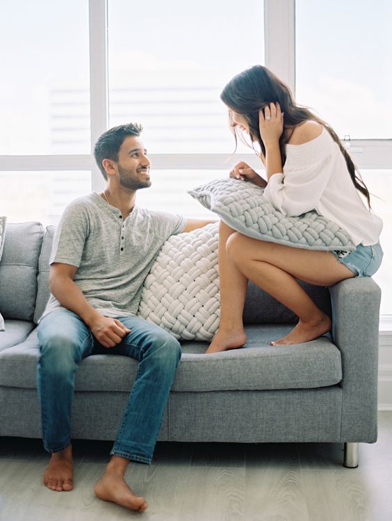 couple photo ideas at home