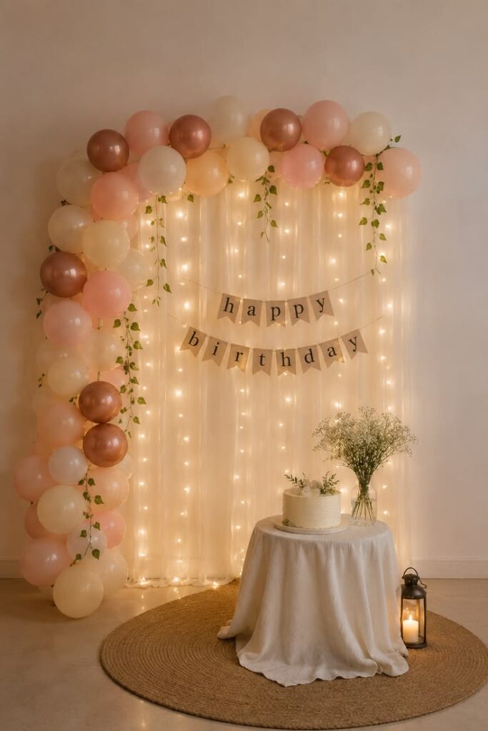 birthday photo backdrop ideas