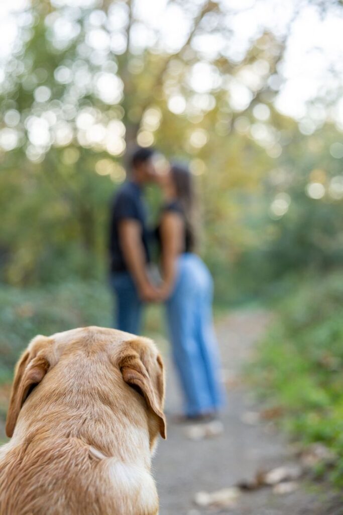 couple and dog photo ideas
