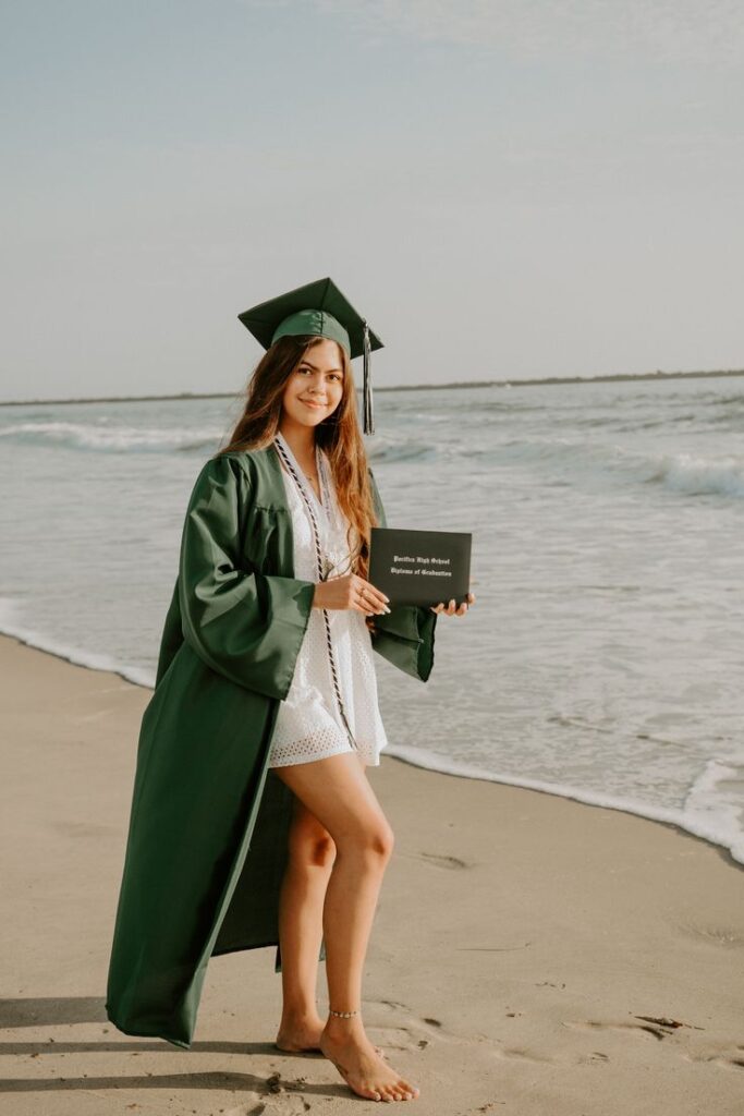 cap and gown photo ideas
