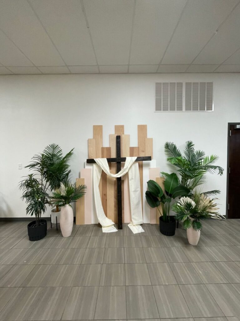 church easter photo booth ideas
