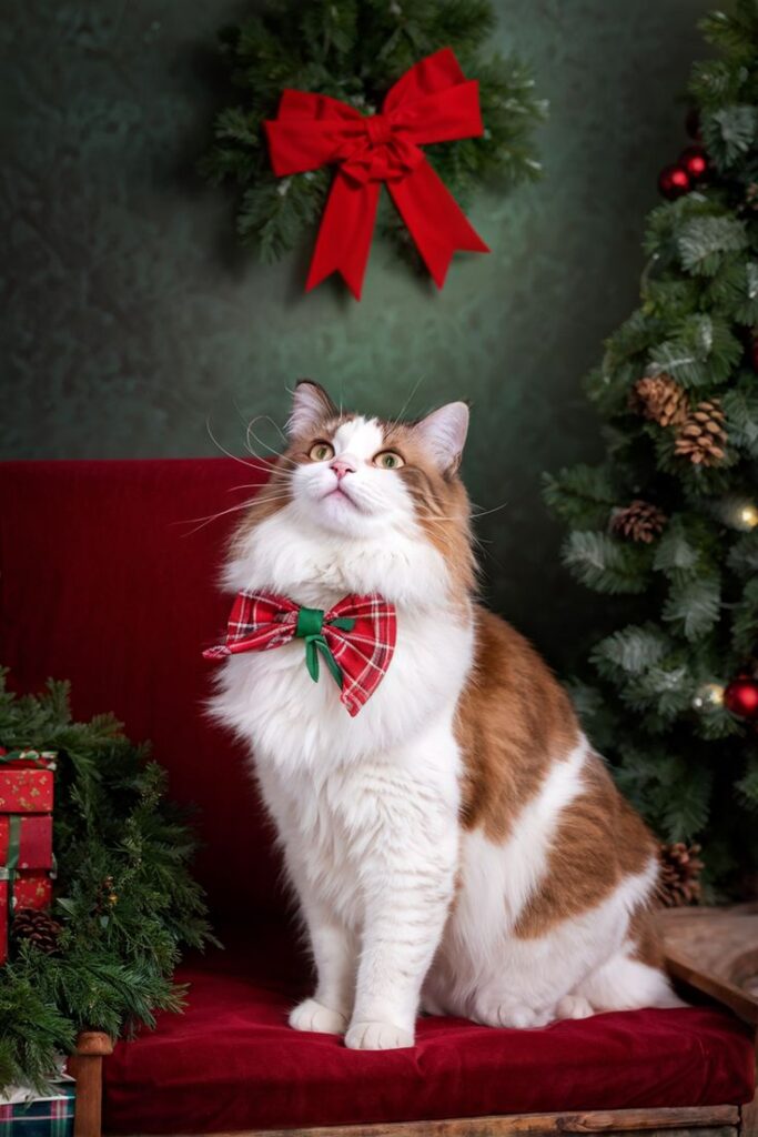 cat christmas photo ideas
