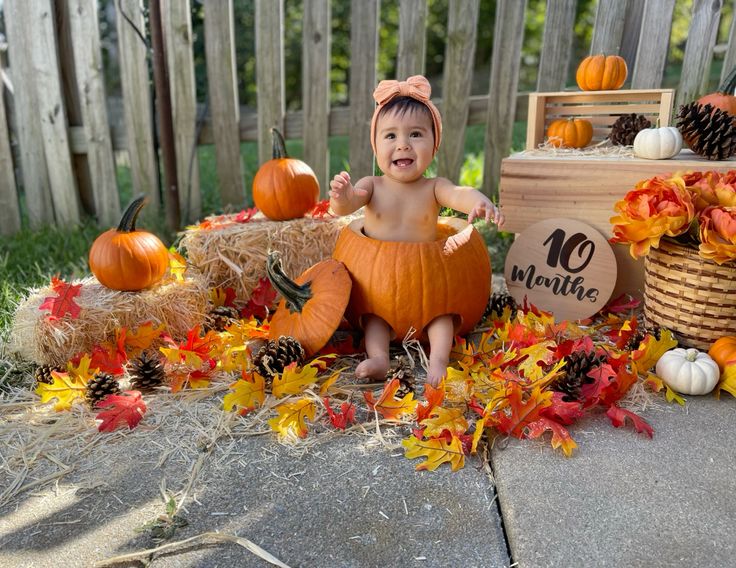 baby pumpkin photo ideas