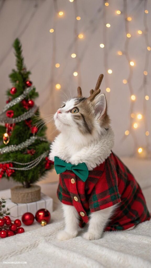 cat christmas photo ideas